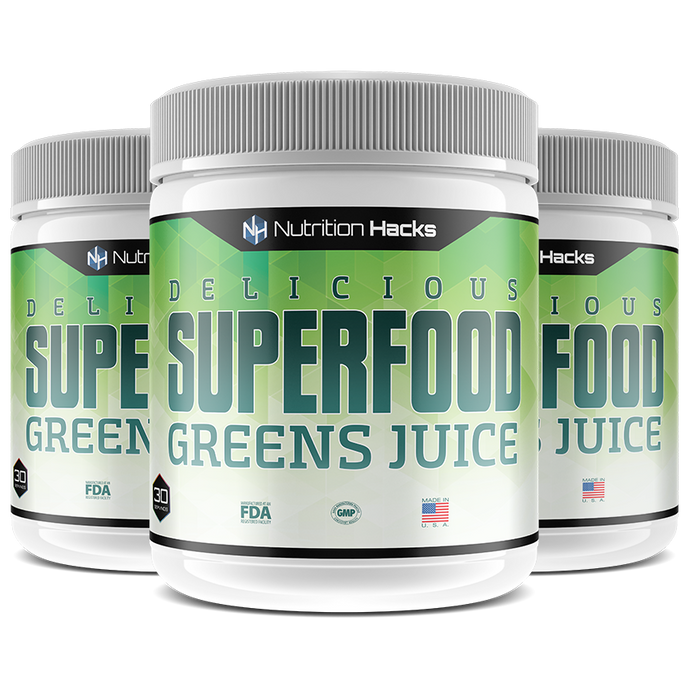 Superfood Greens Juice 3 Bottles