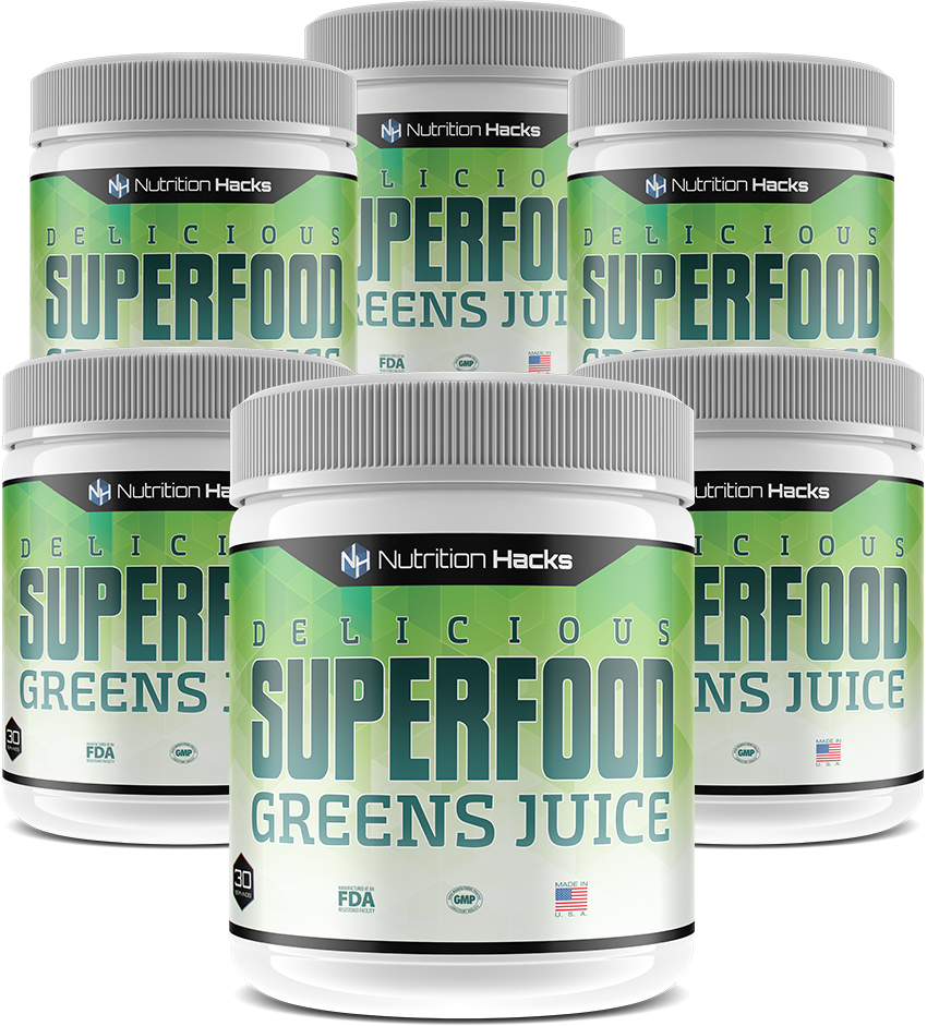Superfood Greens Juice 6 Bottles