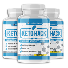 Keto Hack - 3 Bottles