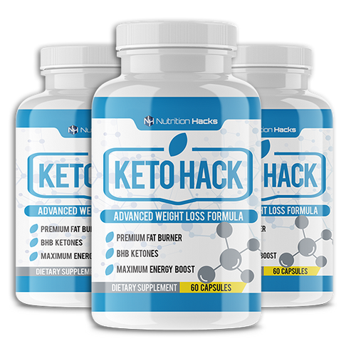 Keto Hack - 3 Bottles