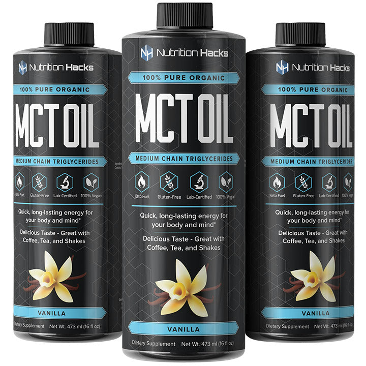 MCT Oil - 3 Bottles