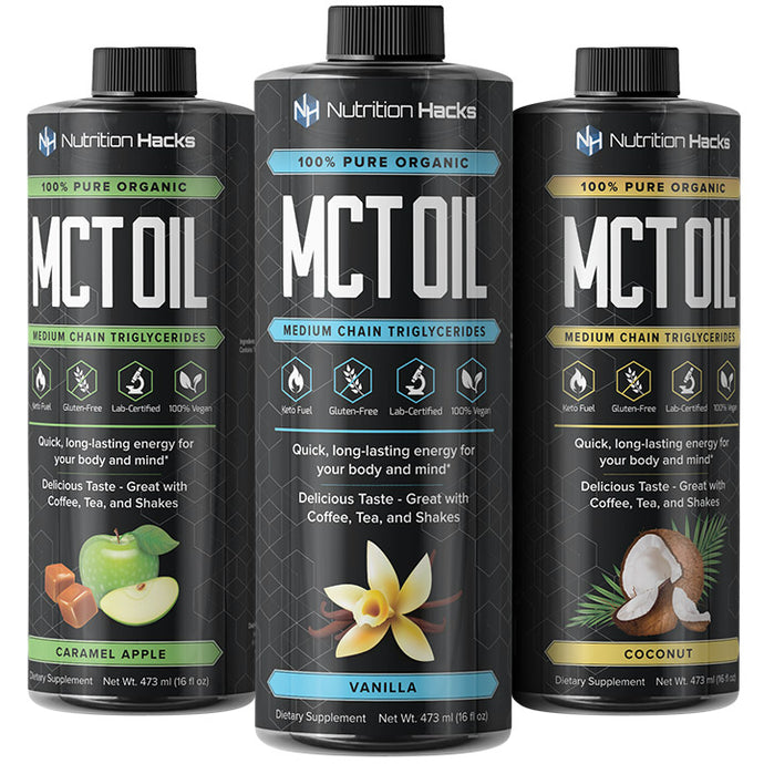 MCT Oil - 3 Bottles